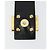Borsa a tracolla FENDI Mamma Baguette in scamosciato nero e oro Auth 185022 D'oro - vista 10