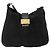 Borsa a tracolla FENDI Mamma Baguette in scamosciato nero e oro Auth 185022 D'oro - vista 13