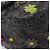 FENDI Borsa a tracolla Floral Mamma Baguette in feltro Grigio Argento Autentica 185390SAM Marrone - vista 14