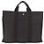 Hermès HERMES Her Line MM Handtasche Canvas Grau Silber Authentisch 184699 Braun - Ansicht 13