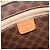 Céline CELINE Macadam Canvas Tote Bag PVC Leder Braun Gold Authentisch ep14781 Golden - Ansicht 19