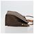 Céline CELINE Macadam Canvas Tote Bag PVC Leder Braun Gold Authentisch ep14781 Golden - Ansicht 3