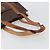 Céline CELINE Macadam Canvas Tote Bag PVC Leder Braun Gold Authentisch ep14781 Golden - Ansicht 7