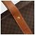 Céline CELINE Macadam Canvas Tote Bag PVC Leder Braun Gold Authentisch ep14781 Golden - Ansicht 9