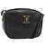 Borsa a tracolla Salvatore Ferragamo Vala in pelle marrone oro Auth ka4659 D'oro