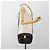 Borsa a tracolla Salvatore Ferragamo Vala in pelle marrone oro Auth ka4659 D'oro - vista 22