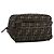 Clutch FENDI in tela Zucca Nero Marrone Auth bs35551