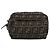 Clutch FENDI in tela Zucca Nero Marrone Auth bs35551 - vista 13