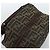 Clutch FENDI in tela Zucca Nero Marrone Auth bs35551 - vista 5