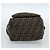 Clutch FENDI in tela Zucca Nero Marrone Auth bs35551 - vista 6