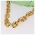 BOTTEGA VENETA Borsa a Spalla The Chain Pouch in Pelle Verde Oro Auth 185412SAM D'oro - vista 7