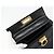 Bolso Salvatore Ferragamo Gancini de Cuero 2way Negro Oro Auth BA13314 Dorado - vista 10