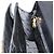 Bolso Salvatore Ferragamo Gancini de Cuero 2way Negro Oro Auth BA13314 Dorado - vista 21