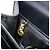 Bolso Salvatore Ferragamo Gancini de Cuero 2way Negro Oro Auth BA13314 Dorado - vista 22