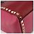 Borsa Tote VALENTINO Studs in pelle 2way Rosso Oro Auth BA13391A D'oro - vista 16
