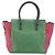 Borsa Tote VALENTINO Studs in pelle 2way Rosso Oro Auth BA13391A D'oro - vista 2