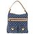 LOUIS VUITTON Monogram Denim Buggy GM Shoulder Bag Blue M95048 LV Auth 184997SAV Azul - vista 13