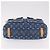 LOUIS VUITTON Monogram Denim Buggy GM Shoulder Bag Blue M95048 LV Auth 184997SAV Azul - vista 5