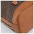 Céline Borsa a Spalla CELINE Macadam Canvas PVC Pelle Marrone Oro Auth 185071 D'oro - vista 15