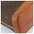 Céline Borsa a Spalla CELINE Macadam Canvas PVC Pelle Marrone Oro Auth 185071 D'oro - vista 17