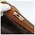 Céline Borsa a Spalla CELINE Macadam Canvas PVC Pelle Marrone Oro Auth 185071 D'oro - vista 21