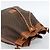 Céline Borsa a Spalla CELINE Macadam Canvas PVC Pelle Marrone Oro Auth 185071 D'oro - vista 6