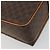 Céline Borsa a Spalla CELINE Macadam Canvas PVC Pelle Marrone Oro Auth 184552A D'oro - vista 17