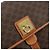 Céline Borsa a Spalla CELINE Macadam Canvas PVC Pelle Marrone Oro Auth 184552A D'oro - vista 18