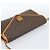 Céline Borsa a Spalla CELINE in Tela Macadam PVC Pelle Marrone Oro Auth bs35555 D'oro - vista 6