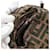 FENDI x FRGMT x POKMON ZUCCA Canvas Bucket Hat Mini-Dragon Brown Auth 167411SM Black  - view 11