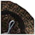 FENDI x FRGMT x POKMON ZUCCA Canvas Bucket Hat Mini-Dragon Brown Auth 167411SM Black  - view 14
