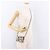 CHANEL Borsa a tracolla Chain Shoulder Pouch Mini Matelasse 12 Satin Beige Gold CC Auth 185440M D'oro - vista 22