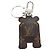 LOUIS VUITTON Monogram Porte Cles Animal Tiger Bag Charm MP1996 LV Auth 184681M Monogramma - vista 5