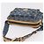 LOUIS VUITTON Monogram Denim Marsupio Body Bag Blue M95347 LV Auth 184945SAV - vista 6