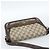 Borsa a tracolla GUCCI GG Supreme PVC Beige Oro Auth ep14725 D'oro - vista 6