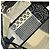 Borsa Tote Patchwork CHANEL in gomma Nero Argento CC Auth 183715SAV - vista 11