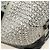 Borsa Tote Patchwork CHANEL in gomma Nero Argento CC Auth 183715SAV - vista 15
