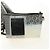 Borsa Tote Patchwork CHANEL in gomma Nero Argento CC Auth 183715SAV - vista 21