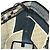 Borsa Tote Patchwork CHANEL in gomma Nero Argento CC Auth 183715SAV - vista 26