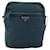 Borsa a Spalla PRADA Nylon Blu Argento Auth 184803 - vista 13