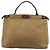 Borsa FENDI Peek A Boo Large in pelle 2way Beige Auth ka4679 - vista 13