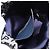 Borsa a Spalla FENDI Zucchino Canvas Navy Silver Auth 185672A Argento Blu navy - vista 22