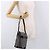 Borsa a Spalla FENDI Zucchino Canvas Navy Silver Auth 185672A Argento Blu navy - vista 23