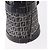 Borsa a Spalla FENDI Zucchino Canvas Navy Silver Auth 185672A Argento Blu navy - vista 9