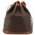 16 Céline CELINE Macadam Canvas Umhängetasche PVC Leder Braun Gold Authentisch 185090 Golden - Ansicht 2