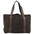 Bulgari Borsa Tote BVLGARI Logo Mania Canvas Marrone Argento Auth 184540 - vista 2