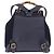 Zaino GUCCI Bamboo in scamosciato blu navy e oro 003 2058 0016 Auth ki6672A D'oro - vista 2