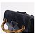 Zaino GUCCI Bamboo in scamosciato blu navy e oro 003 2058 0016 Auth ki6672A D'oro - vista 6