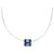 Hermès HERMES Cage De H H Cube Necklace metal Silver Auth 183125V Silvery  - view 1