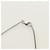 Hermès HERMES Cage De H H Cube Necklace metal Silver Auth 183125V Silvery  - view 3